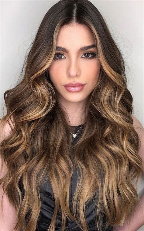 balayage brunette caramel|caramel balayage money piece.